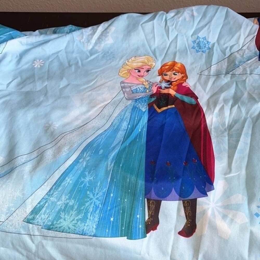 Disney Frozen Full size sheet set girl Anna Elsa